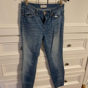 Madewell High Rise Skinny Jeans size 30